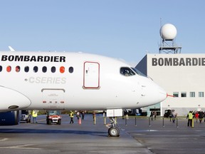 In 2015, Bombardier received US$1 billion from the province for its struggling CSeries jet program, which the company sold a majority stake in to Airbus last July.