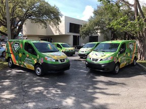 Diamond CBD's mobile fleet in South Florida