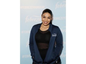 Singer, new mom and fitness enthusiast, Jordin Sparks, joins Febreze to launch the #FebrezeYourGear campaign at AKT fitness studio. The program highlights that - from sneakers to sweatbands - if it's fabric, Febreze it to safely and effectively clean away workout odors and ensure that gym stinks stay where they belong (at the gym).