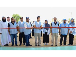 Sheikh Sultan bin Ahmed Al Qasimi, humanitarian envoy of the foundation and chairman of SMC inaugurated the hospital last Friday.