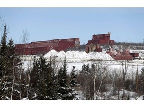 FILE - In this Feb. 10, 2016, file photo, the closed LTV Steel taconite plant is abandoned near Hoyt Lakes, Minn. The Minnesota Department of Natural Resources said Thursday, Nov. 1, 2018, it has issued permits to Poly Met Mining Inc. for a planned copper-nickel mine at the site.