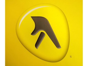 The new logo of Yellow Media Inc. - formerly Yellow Pages, is shown on Monday, March 22, 2010 in Montreal.