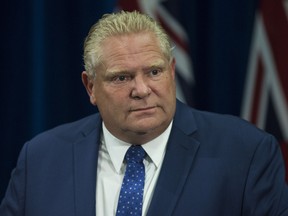 Ontario Premier Doug Ford has committed to balancing the books over time.