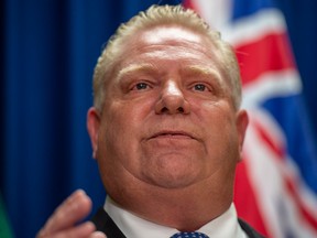 Ontario Premier Doug Ford says the province has called on the federal government to extend employment insurance eligibility by five weeks to a maximum of 50 weeks.