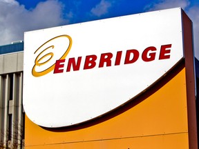 Enbridge says it's suspending its dividend reinvestment and share purchase plan.