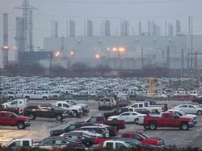Workers at the General Motors plant in Oshawa, Ont., have stopped working as they wait for details on the company’s plan to close the facility.