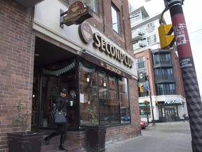 A Second Cup store in Toronto.