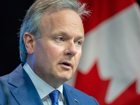 Bank of Canada governor Stephen Poloz was speaking in London, UK Monday morning.