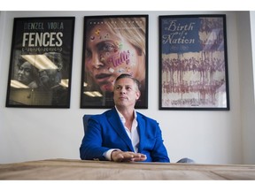 Jason Cloth, head of Toronto-based Creative Wealth Media, chats with a reporter at his office in Toronto on Tuesday, Sept. 4, 2018.