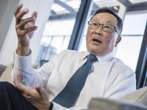 John Chen, executive chairman and chief executive officer of Blackberry.