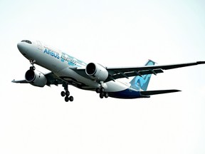 A newer Airbus A330, one of its two new, more fuel-efficient planes.