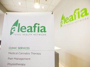 Aleafia clinic in Vaughan, Ont.