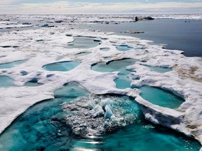 The Beaufort Sea contains an estimated 56 trillion cubic feet of natural gas and 8 billion barrels of oil, but communities nearby rely on shipped oil and gas.