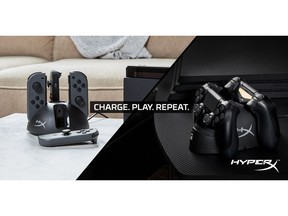 HyperX Expands Gaming Accessory Lineup with ChargePlay Charging Stations.