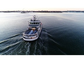 Ice-class passenger ferry Suomenlinna II was remotely piloted through test area near Helsinki harbor.