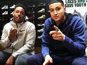 NBA Playmaker Christian Bright aka 'BULL1TRC' sits down with Los Angeles Laker Kyle Kuzma to discuss the latest athletic apparel at Dick's Sporting Goods in a branded entertainment video campaign produced by BroadbandTV and the NBA for the NBA Playmakers YouTube channel.