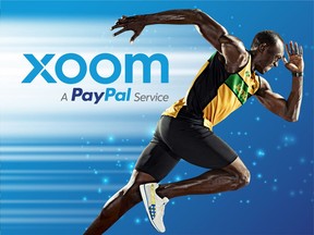 Usain Bolt, Xoom global brand ambassador.