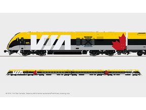 VIA Rail Canada - Preliminary Drawing Only