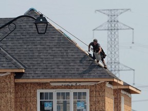 Canada Mortgage and Housing Corp. says the annual pace of housing starts in November picked up compared with October.
