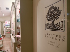 Crabtree and Evelyn Canada Inc. is closing its stores and has filed for bankruptcy protection.