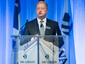 SNC-Lavalin CEO Neil Bruce.