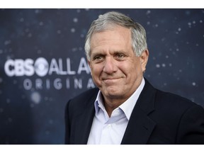 FILE - In this Sept. 19, 2017, file photo, Les Moonves, chairman and CEO of CBS Corporation, poses at the premiere of the new television series "Star Trek: Discovery" in Los Angeles. With a $120 million severance package on the line, an investigation into sexual-misconduct claims against former CBS CEO Moonves will loom over the network's annual shareholders meeting on Tuesday, Dec. 11, 2018.