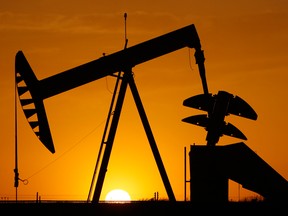 Oil prices are down 44 per cent since reaching a four-year peak in October.