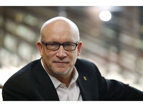 FILE - In this Feb. 17, 2016 file photo, Alex Gibney, director of the fIlm "Zero Days" poses for a photo at the 2016 Berlinale Film Festival in Berlin, Germany. Oscar-winning filmmaker Gibney has premiered his latest documentary on the fraudulent tech startup Theranos at the Sundance Film Festival Thursday night, Jan. 24, 2019. "The Inventor: Out for Blood In Silicon Valley" is among a handful of films that kicked off the annual independent festival.