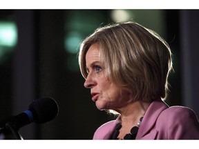 Alberta Premier Rachel Notley says the province is easing mandatory oil production cuts as the value of oil increases.