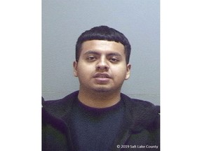 This undated photo released by the Salt Lake County Sheriff's Office shows Jorge Crecencio-Gonzalez. Utah police have arrested two people, Crecencio-Gonzalez and Jesus J. Payan-Mendoza, both 19, in connection with a suburban Salt Lake City mall shooting that sent hundreds of panicked shoppers into the streets. (Salt Lake County Sheriff's Office via AP)