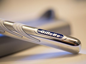 A Procter & Gamble Co. Gillette brand razor.