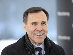 Finance Minister Bill Morneau: "We're well positioned in a challenging time."