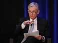Fed chair Jerome Powell at the American Economic Association and Allied Social Science Association Annual Meeting in Atlanta, Ga. Powell said the central bank can be patient as it assesses risks to a U.S. economy and will adjust policy quickly if needed.