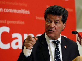 Unifor National President Jerry Dias spoke following a meeting between the union and General Motors on proposals to save the Oshawa Assembly Plant.