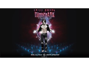 Criss Angel is using HYPERVSN's 3D holographic technology to engage audiences attending MINDFREAK®