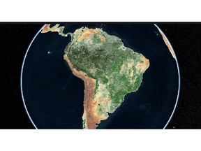 Indigo's satellite-based Crop Health Index in South America