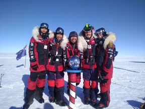 Taiwan's First Antarctica Expedition Team Successfully Reaches South Pole.