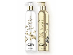 Pantene is introducing a unique bottle made with lightweight, durable aluminum for its shampoo and conditioner.