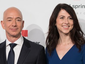 Amazon founder Jeff Bezos, rated the world's wealthiest person, announced on Wednesday on Twitter that he and his wife Mackenzie Bezos were divorcing after a long separation.