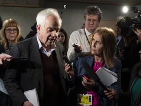 Canada's ambassador to China John McCallum told reporters Wednesday that China's prosecutions of Canadian nationals risked undermining their own interests among the world's business community.