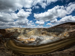 A Newmont gold mine in Peru.