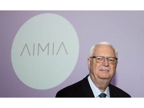 Aimia chairman of the board Robert Brown is pictured prior to a special shareholders meeting Montreal on Tuesday, January 8, 2019. Aimia Inc. says it has completed the sale of its Aeroplan loyalty program to Air Canada and used the majority of the proceeds to repay is debt.THE CANADIAN PRESS/Paul Chiasson