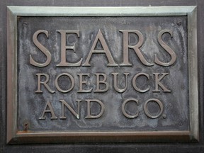 A sign is displayed on a Sears store in Hackensack, N.J., Tuesday, Jan. 8, 2019