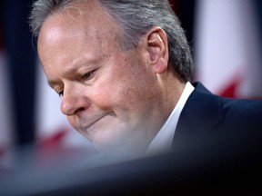 Governor Stephen Poloz, speaking Wednesday in Ottawa, stuck to his view that further hikes could still be in store.