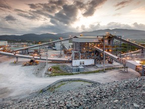 Tahoe Resources' Escobal mill, in Guatemala.