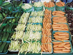 Canadians paid 14.9 per cent more for fresh vegetables.