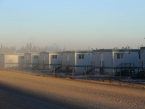An oilsands worker camp near Fort McMurray, Alberta.