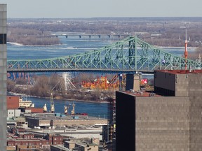 Montreal's Jacques Cartier bridge