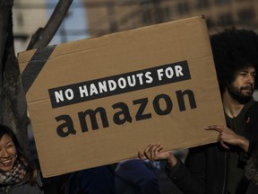 Memo to Mayor de Blasio. There is no free lunch for New York, only for Amazon.