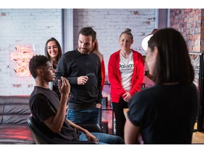 Juan Mata and Marcus Rashford swap styling tips with MU partner Remington